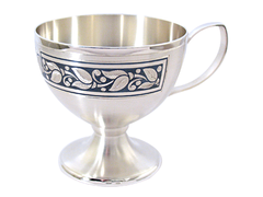 Серебряная чашка кофейная 61 40080061А05